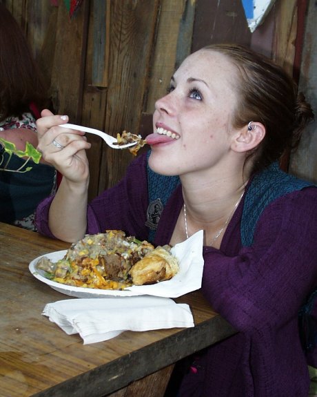 lesli with potato